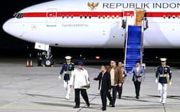 Presiden Prabowo Tiba di Tanah Air Usai Lawatan Sehari ke Australia 