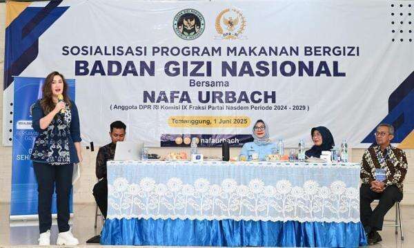 Sosialisasi MBG di Temanggung, Nafa Urbach Ingatkan Pentingnya Asupan Gizi untuk Anak Usia Dini Sosialisasi MBG di Temanggung, Nafa Urbach Ingatkan Pentingnya Asupan Gizi untuk Anak Usia Dini