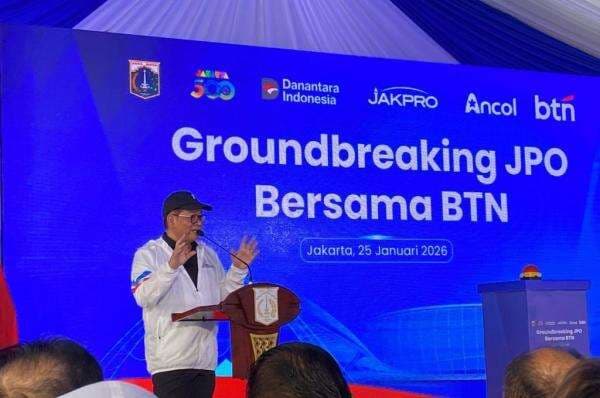 Pramono Groundbreaking Jembatan Penghubung JIS dengan Ancol, Cerita Kendala yang Dihadapi