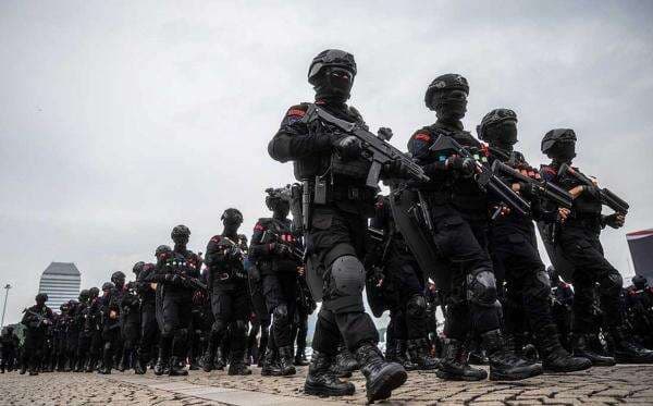 Polri Siapkan 350 Personel Brimob untuk Misi Penjaga Perdamaian PBB