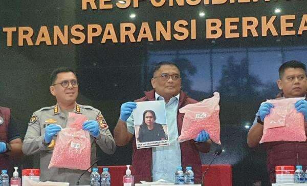 Kurir yang Bawa Ratusan Ribu Ekstasi Sempat Pakai Sabu sebelum Kecelakaan 