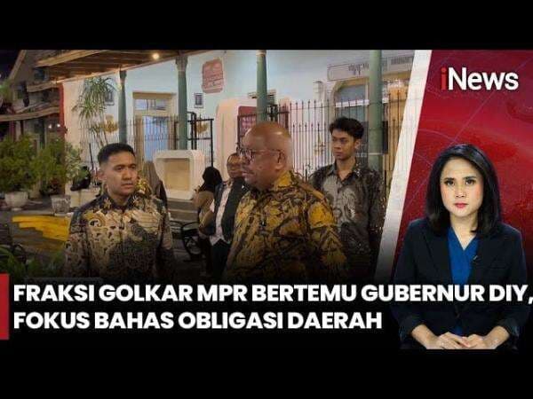 Ketua Fraksi Golkar MPR RI Silaturahmi dengan Sri Sultan HB X, Bahas Sarasehan Nasional Obligasi Daerah