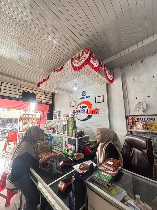 Permudah Kebutuhan Transaksi Warga, AgenBRILink di Riau Ini Hadirkan Layanan Jemput Bola