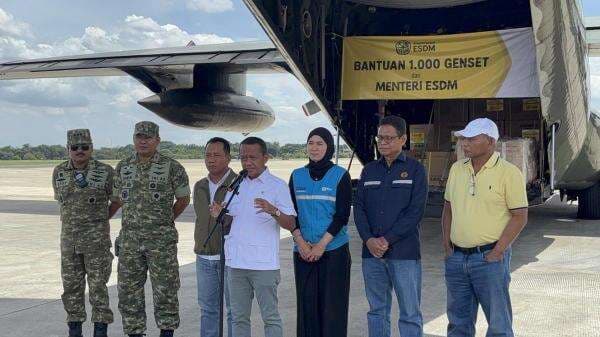 Bahlil Kirim Bantuan 1.000 Genset dan 3.000 Kompor Gas ke Aceh