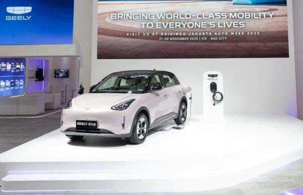 Geely EX2 Debut di GJAW 2025, Harga Pre Book Rp200 Jutaan Geely EX2 Debut di GJAW 2025, Harga Pre Book Rp200 Jutaan