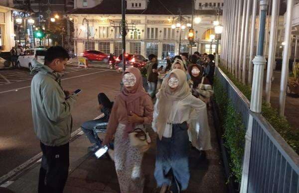 Aturan Jam Malam Pelajar di Kota Bandung Kurang Sosialisasi, Banyak Remaja Nongkrong di Braga