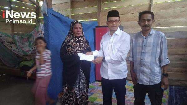 Bupati Polman Bantu Warga Taroe, Wujud Kepedulian di Bulan Ramadhan