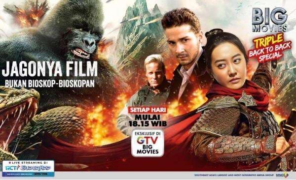 GTV Hadirkan 3 Film Blockbuster Non-Stop Setiap Malam!