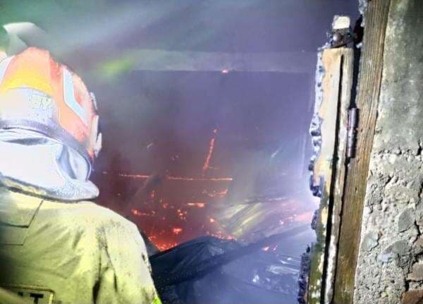 Kebakaran Open Tembakau di Sugihwaras Bojonegoro, 12 Ton Ludes Dilalap Api