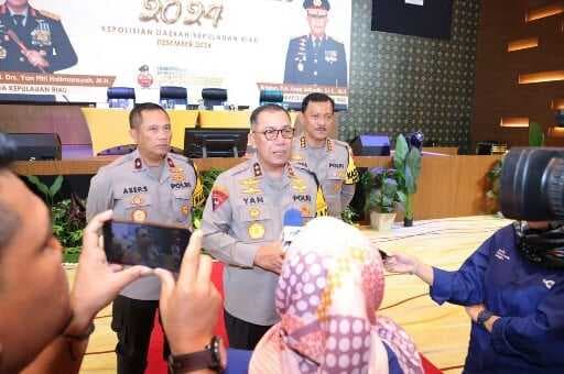 Kapolda Kepri Berganti, Brigjen Asep Safrudin Gantikan Irjen Yan Fitri Halimansyah