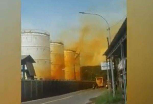 Pabrik Kimia Diduga Bocor Kepulkan Asap Kuning di Cilegon, 46 Orang Dilarikan ke Puskesmas