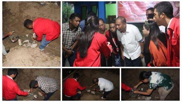 GMNI Rayakan Dies Natalis ke-71 dengan Peletakan Batu Pertama Sekretariat di Sumba Timur GMNI Rayakan Dies Natalis ke-71 dengan Peletakan Batu Pertama Sekretariat di Sumba Timur