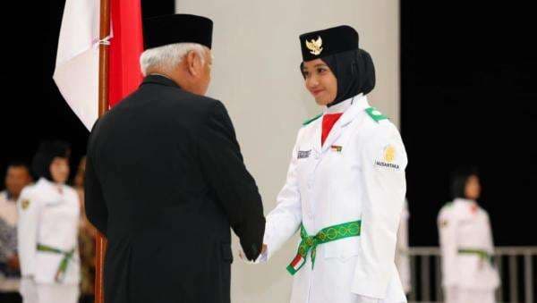 Paskibraka IKN 2025 Resmi Dikukuhkan, Siap Kibarkan Merah Putih di HUT ke-80 RI