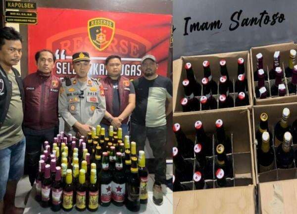Polisi Sikat Ratusan Botol Miras di Gowa, Penjual Terseret Polisi Sikat Ratusan Botol Miras di Gowa, Penjual Terseret