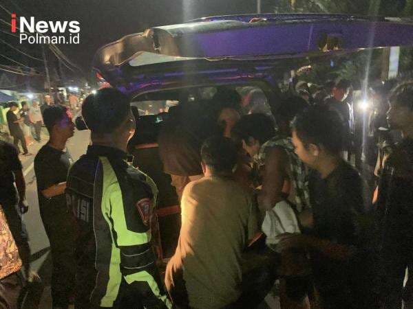 Remaja Tewas dalam Kecelakaan di Balanipa, Unit Lantas Polsek Tinambung Lakukan Olah TKP