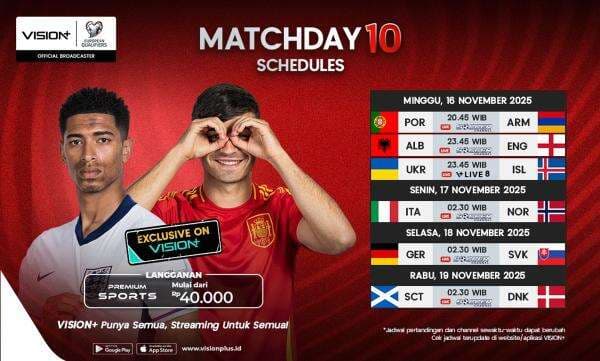 Jadwal dan Link Live Streaming Matchday 10 Kualifikasi Piala Dunia 2026 Zona Eropa: Italia vs Norwegia, Klik di Sini!
