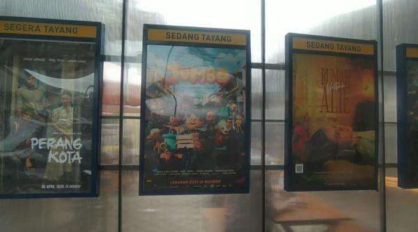 Film Animasi Jumbo di Bioskop Sams Studios Pemalang Diserbu Penonton, Banyak yang Tak Kebagian Tiket
