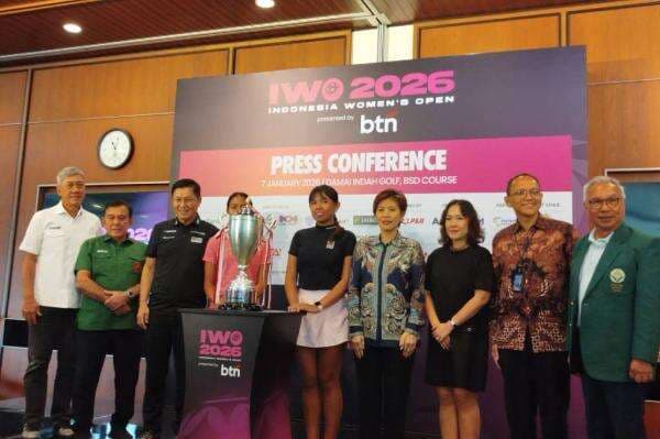 Turnamen Golf Wanita Termahal Asia Pasifik Digelar di Indonesia