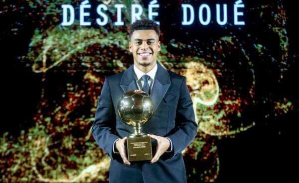 Resmi! Desire Doue Sabet Golden Boy 2025, Sejajar dengan Lionel Messi dan Kylian Mbappe Resmi! Desire Doue Sabet Golden Boy 2025, Sejajar dengan Lionel Messi dan Kylian Mbappe