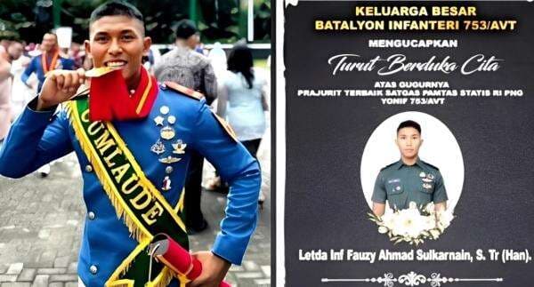 Profil Letda Fauzi, Lulusan Akmil 2023 yang Gugur saat Baku Tembak dengan OPM