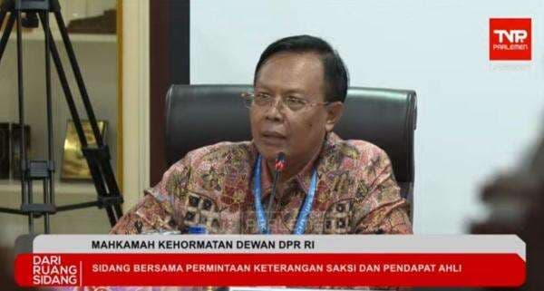 Sidang Etik Sahroni di MKD, 2 Ahli Sebut Manipulasi dan Disinformasi Jadi Akar Masalah