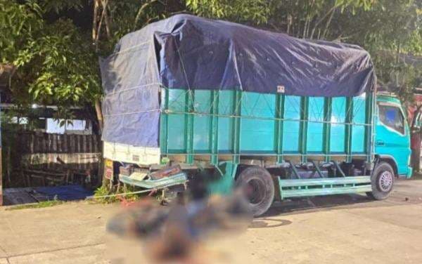 Pemotor Hantam Truk Parkir di Kepohbaru Bojonegoro, 1 Korban Meninggal Dunia