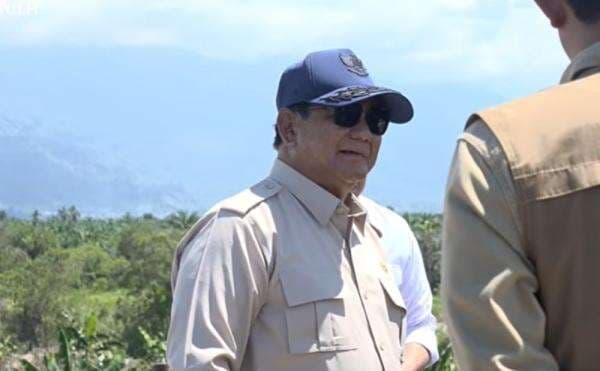 Usai Tapteng, Prabowo Mendarat di Kutacane Aceh untuk Cek Penanganan Bencana  
