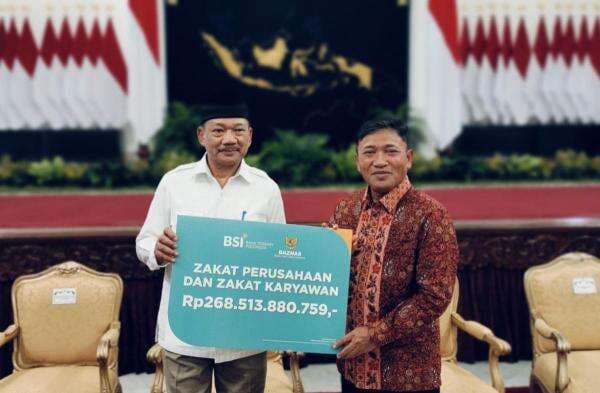 Jadi Bank Pembayar Zakat Terbesar, BSI (BRIS) Serahkan Rp787,5 Miliar Selama Empat Tahun