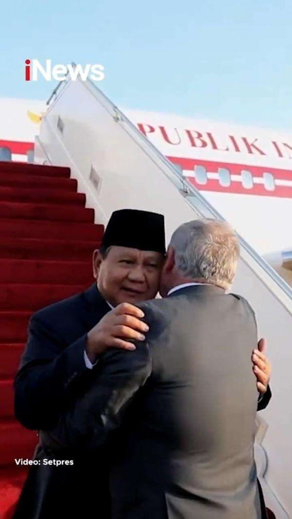Tiba di Yordania, Presiden Prabowo Disambut Penuh Hormat Raja Abdullah II