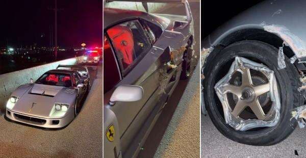 Viral Ferrari Seharga Rp48 Miliar Diserempet Truk, Pemilik Nangis Siapkan Hadiah jika Temukan Pelaku