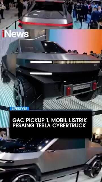 GAC Pickup 01, Mobil Listrik Pesaing Tesla Cybertruck