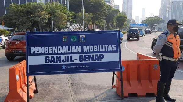 Libur Paskah, Aturan Ganjil-Genap Jakarta Ditiadakan 
