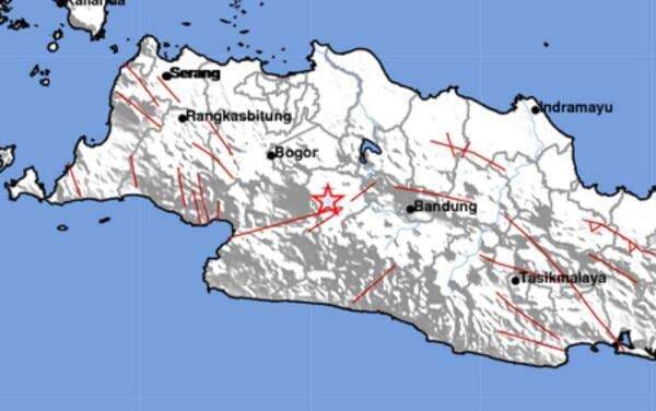 Gempa Bumi Magnitudo 2,6 Guncang Cianjur, Pusat Getaran di Darat