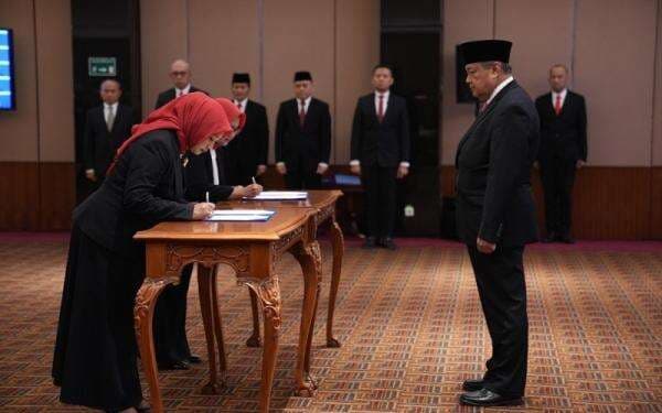 Gubernur BI Lantik Sejumlah Pejabat Baru, Berikut Daftarnya
