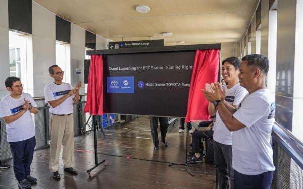 Toyota Rangga Jadi Nama Halte Transjakarta, Gantikan Pasar Senen 