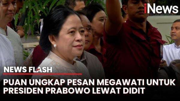 Puan Sebut Megawati Ingin Video Call Prabowo, Akhirnya Hanya Titip Pesan Lewat Didit