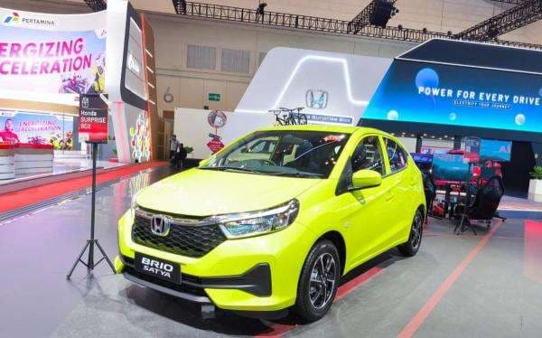Honda Bukukan 1.908 SPK di GIIAS 2025, LCGC dan Hybrid Jadi Kontributor Terbesar