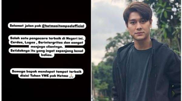 Hotma Sitompul Meninggal Dunia, Rizky Billar Kenang Jasanya saat Bantu Kasus KDRT