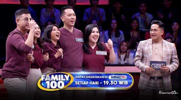 Hadiah Mobil dan Uang Rp50 Juta Terus Mengalir, Saksikan Keseruan Family 100, Setiap Hari Pukul 19.30 WIB di MNCTV