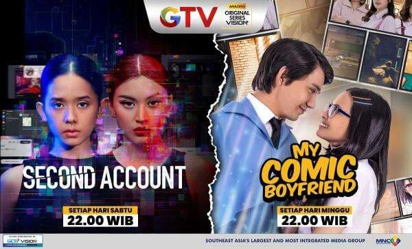 Waktunya Istirahat dari Rutinitas Kerja, Bareng Second Account dan My Comic Boyfriend di GTV!