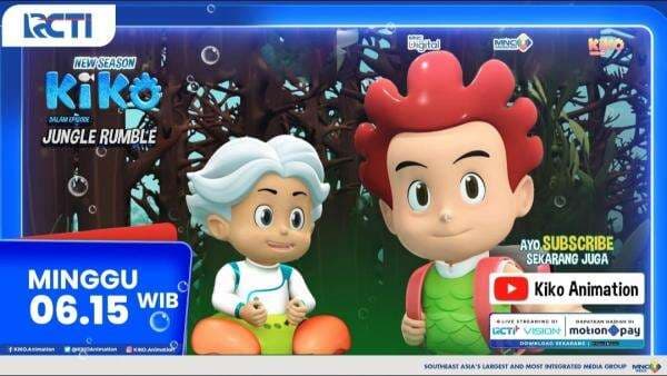KIKO Season 4 Episode Jungle Rumble, Minggu 27 April 2025 Pukul 06.15 WIB di RCTI: Petualangan Baru
