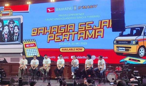 Daihatsu Cetak 3,7 Juta Unit Mobil di Indonesia selama 47 Tahun, Gandeng Band D'Masiv 