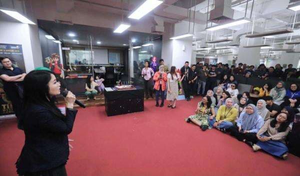 Liliana Tanoesoedibjo Beri Wejangan pada Karyawan di Momen HUT Ke-14 MNC Animation