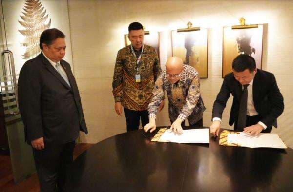Perkuat Kerja Sama, Indonesia Teken MoU dengan Tiga Perusahaan China