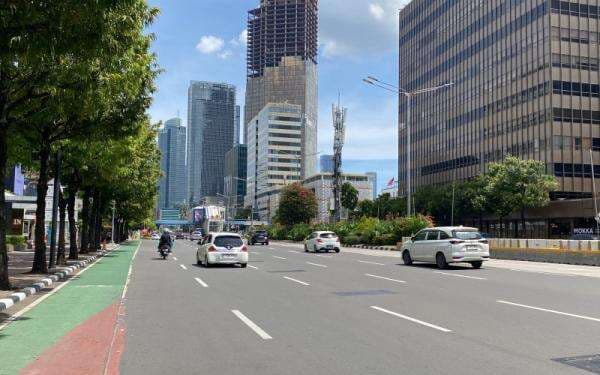 Ditinggal Mudik, Jakarta Lengang Tanpa Macet