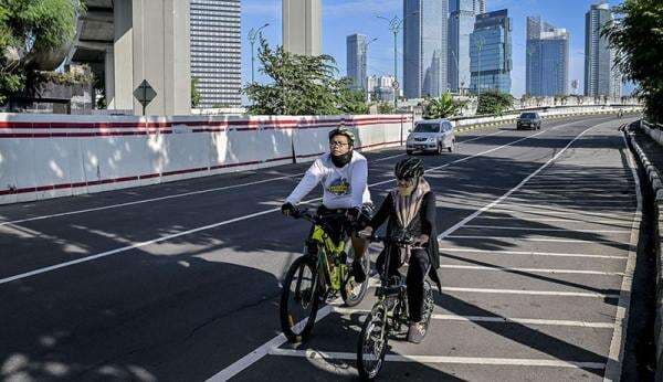 Pemprov Jakarta Target Bangun 3,8 Km Jalur Sepeda di 2025