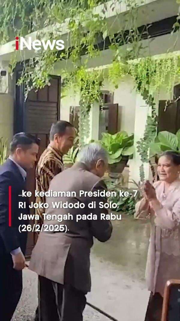 Jokowi Jamu Makan Siang Mantan PM Malaysia di Solo