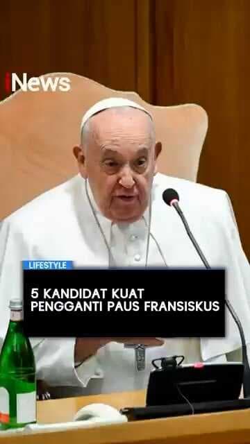 5 Kandidat Kuat Pengganti Paus Fransiskus