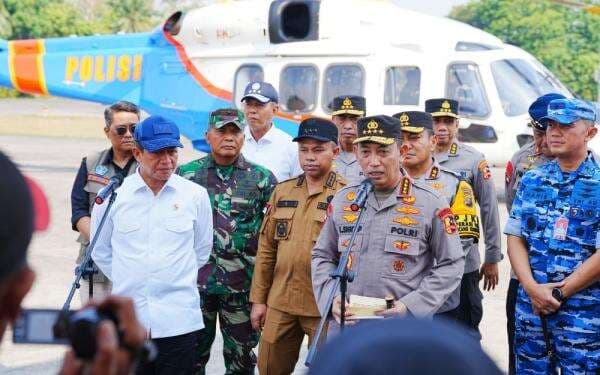 Kapolri Ungkap Titik Api Karhutla Riau Sudah Menurun 