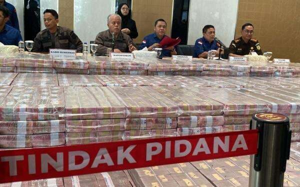 Kejagung Pamerkan Uang Sitaan Rp479 Miliar Kasus TPPU Duta Palma, Begini Penampakannya